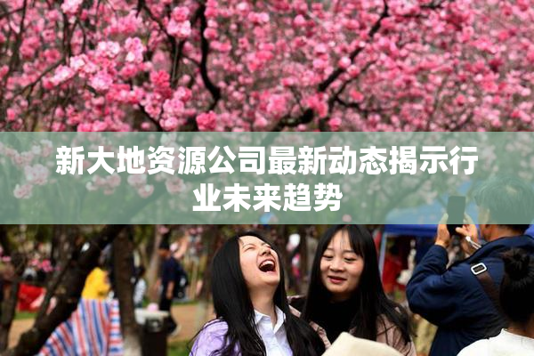 新大地资源公司最新动态揭示行业未来趋势