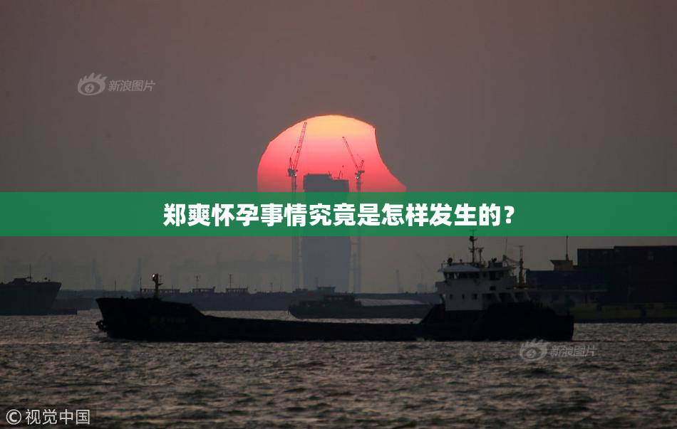 郑爽怀孕事情究竟是怎样发生的？