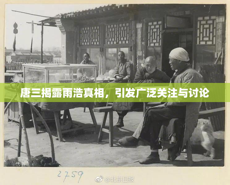 唐三揭露雨浩真相，引发广泛关注与讨论