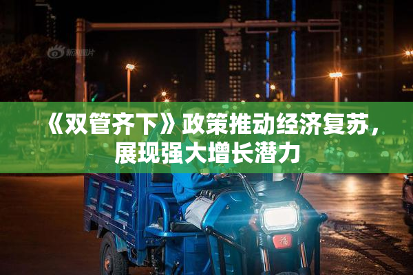 《双管齐下》政策推动经济复苏，展现强大增长潜力