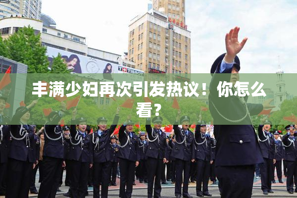 丰满少妇再次引发热议！你怎么看？