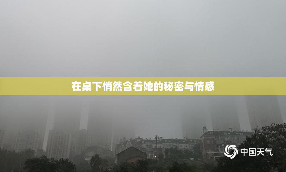 在桌下悄然含着她的秘密与情感
