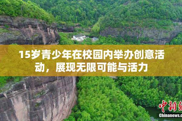 15岁青少年在校园内举办创意活动，展现无限可能与活力