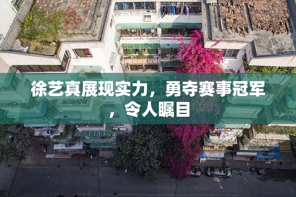 徐艺真展现实力，勇夺赛事冠军，令人瞩目