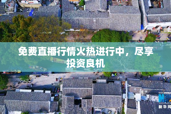 免费直播行情火热进行中，尽享投资良机
