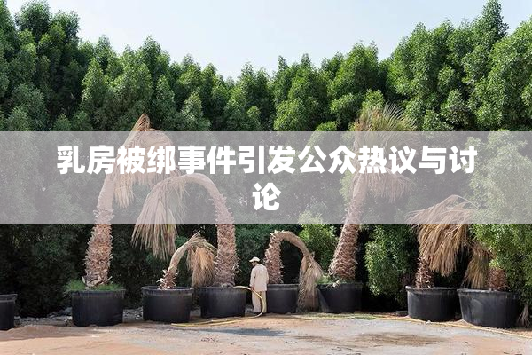 乳房被绑事件引发公众热议与讨论