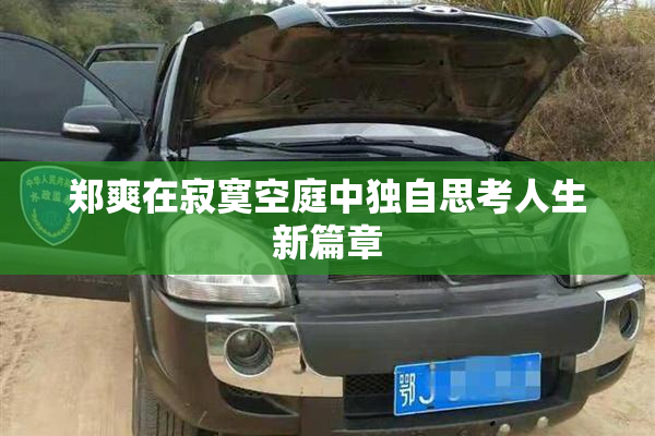 郑爽在寂寞空庭中独自思考人生新篇章