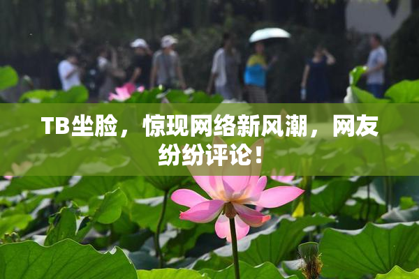 TB坐脸，惊现网络新风潮，网友纷纷评论！