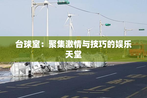 台球室：聚集激情与技巧的娱乐天堂