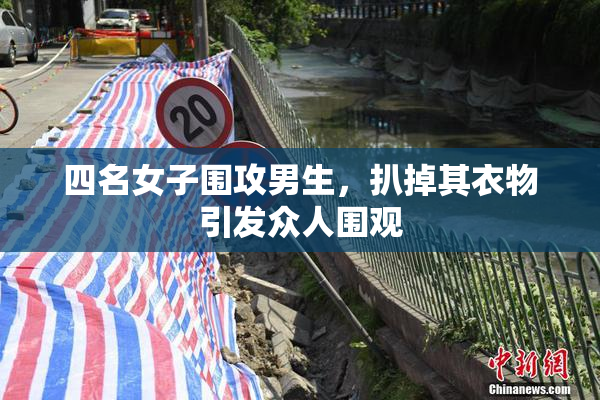 四名女子围攻男生，扒掉其衣物引发众人围观