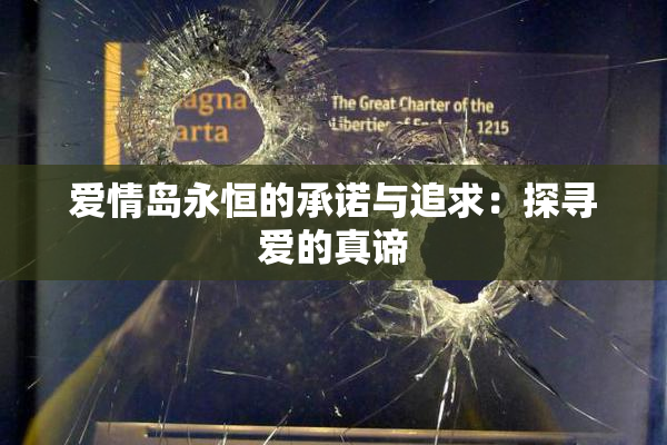 爱情岛永恒的承诺与追求：探寻爱的真谛
