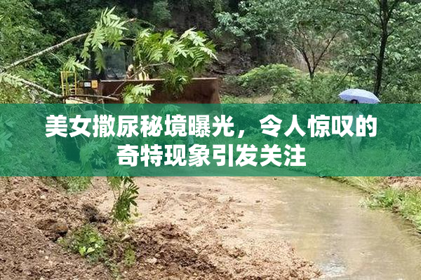 美女撒尿秘境曝光，令人惊叹的奇特现象引发关注