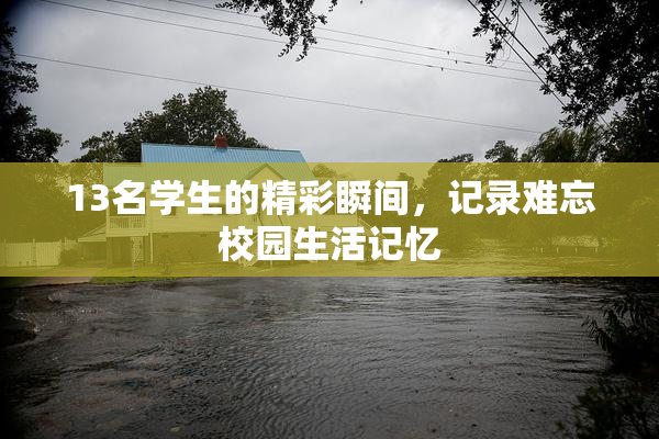 13名学生的精彩瞬间，记录难忘校园生活记忆