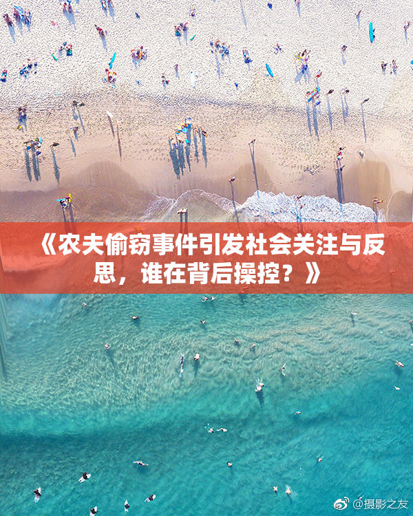 《农夫偷窃事件引发社会关注与反思，谁在背后操控？》