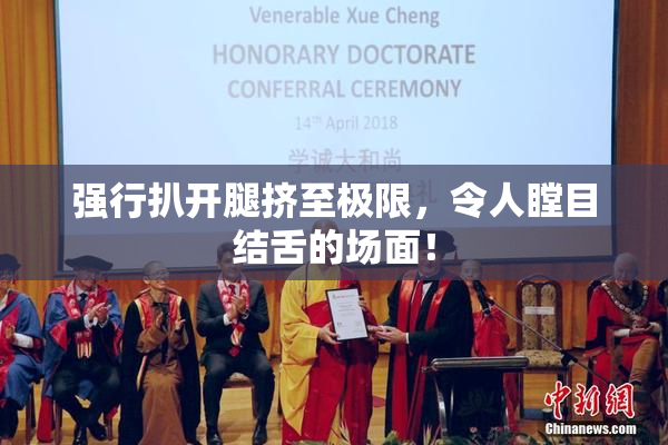 强行扒开腿挤至极限，令人瞠目结舌的场面！