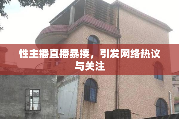 性主播直播暴揍，引发网络热议与关注