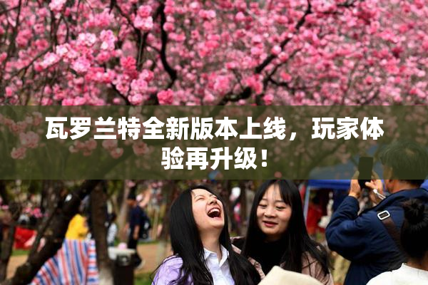 瓦罗兰特全新版本上线，玩家体验再升级！