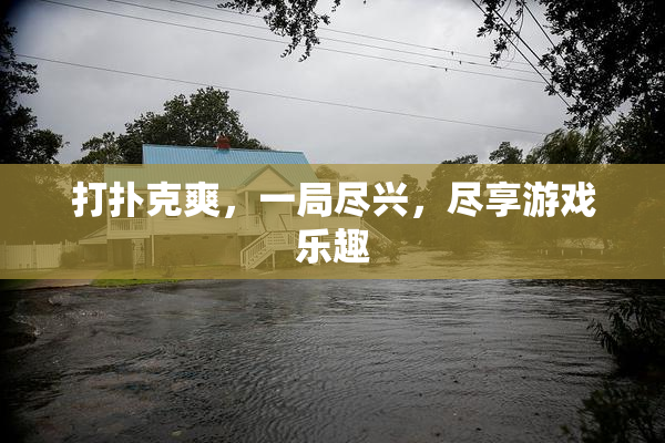 打扑克爽，一局尽兴，尽享游戏乐趣