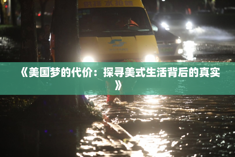 《美国梦的代价：探寻美式生活背后的真实》