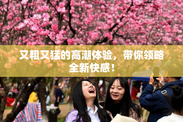 又粗又猛的高潮体验，带你领略全新快感！