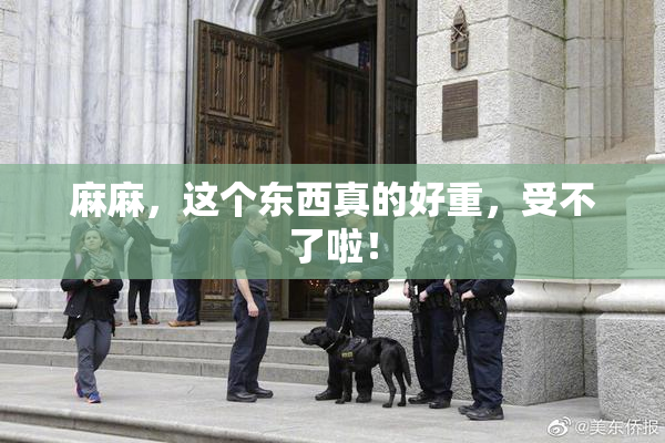 麻麻，这个东西真的好重，受不了啦！
