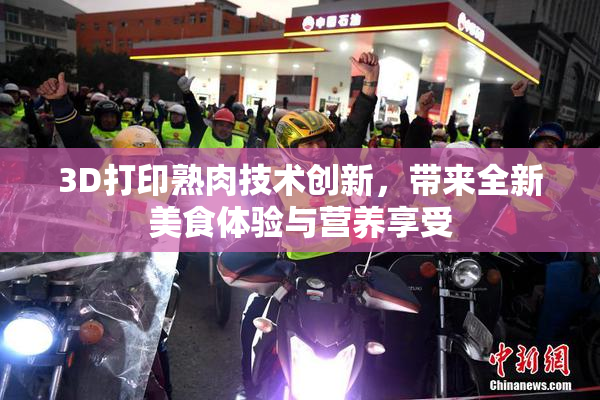 3D打印熟肉技术创新，带来全新美食体验与营养享受