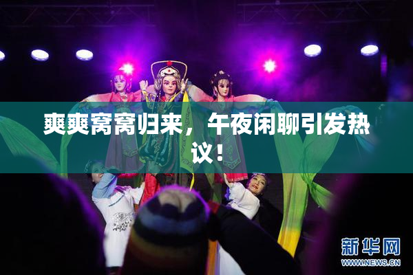 爽爽窝窝归来，午夜闲聊引发热议！