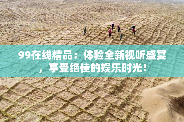 99在线精品：体验全新视听盛宴，享受绝佳的娱乐时光！