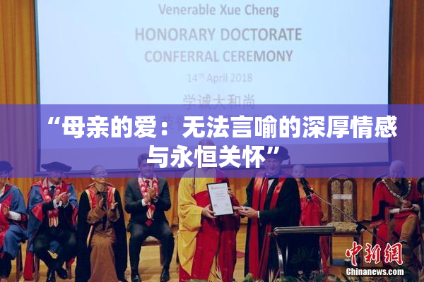 “母亲的爱：无法言喻的深厚情感与永恒关怀”