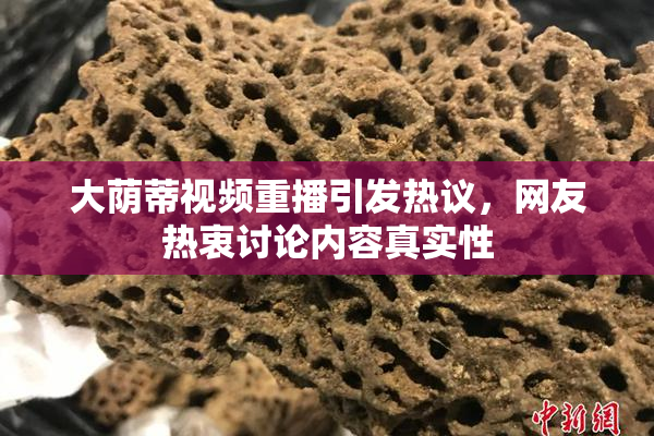 大荫蒂视频重播引发热议，网友热衷讨论内容真实性