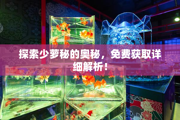 探索少萝秘的奥秘，免费获取详细解析！