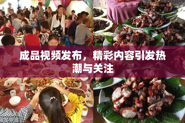 成品视频发布，精彩内容引发热潮与关注