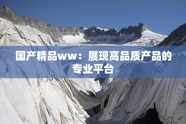 国产精品ww：展现高品质产品的专业平台