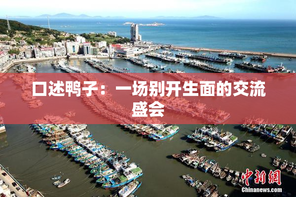 口述鸭子：一场别开生面的交流盛会