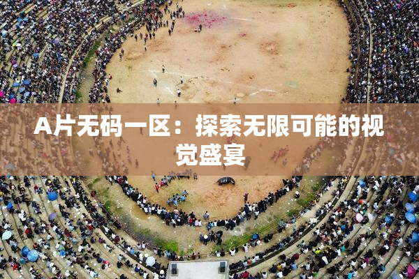 A片无码一区：探索无限可能的视觉盛宴