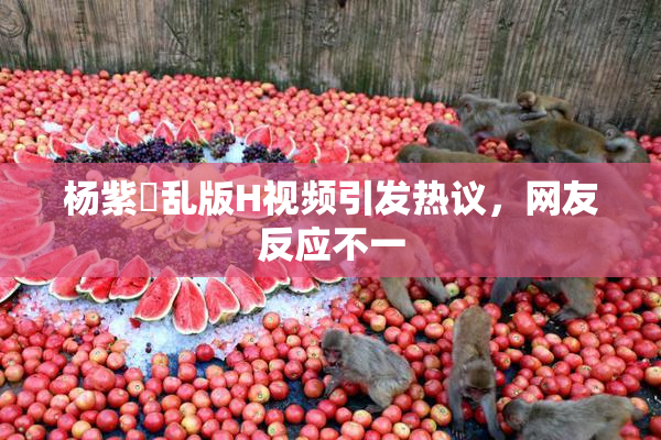杨紫婬乱版H视频引发热议，网友反应不一