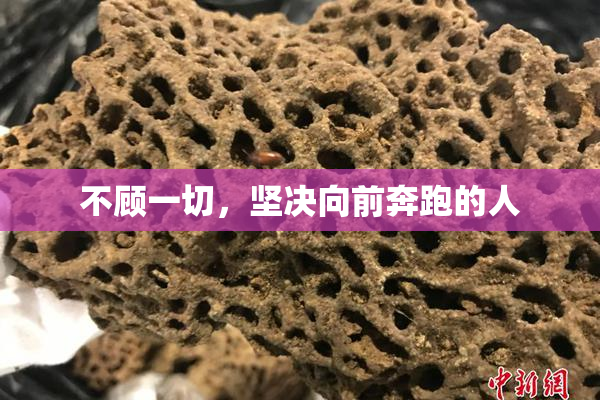 不顾一切，坚决向前奔跑的人
