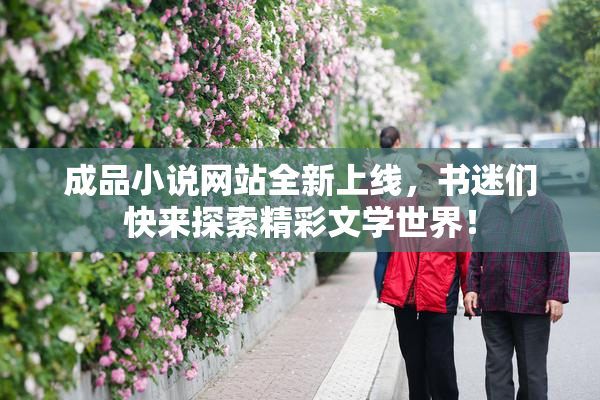 成品小说网站全新上线，书迷们快来探索精彩文学世界！