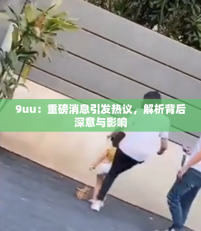 9uu：重磅消息引发热议，解析背后深意与影响
