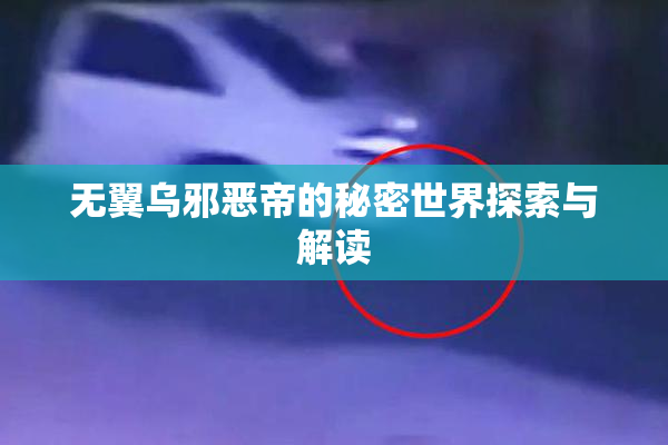 无翼乌邪恶帝的秘密世界探索与解读