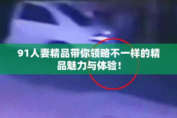 91人妻精品带你领略不一样的精品魅力与体验！