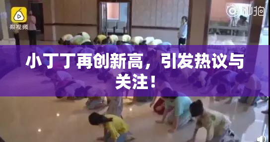 小丁丁再创新高，引发热议与关注！
