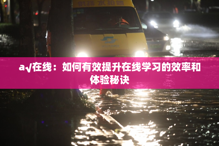 a√在线：如何有效提升在线学习的效率和体验秘诀