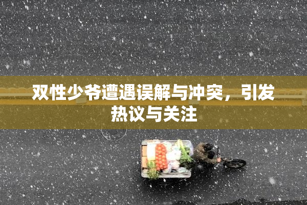 双性少爷遭遇误解与冲突，引发热议与关注