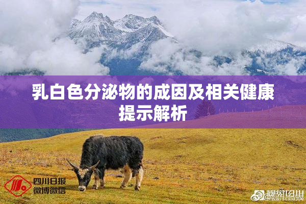 乳白色分泌物的成因及相关健康提示解析