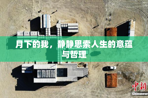月下的我，静静思索人生的意蕴与哲理