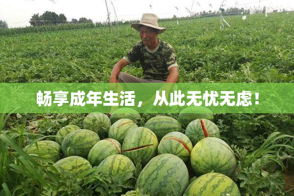 畅享成年生活，从此无忧无虑！