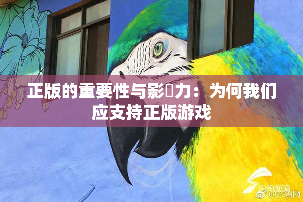 正版的重要性与影響力：为何我们应支持正版游戏