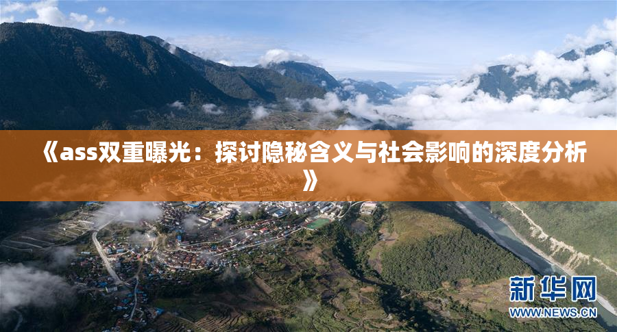 《ass双重曝光：探讨隐秘含义与社会影响的深度分析》