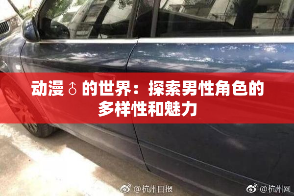动漫♂的世界：探索男性角色的多样性和魅力